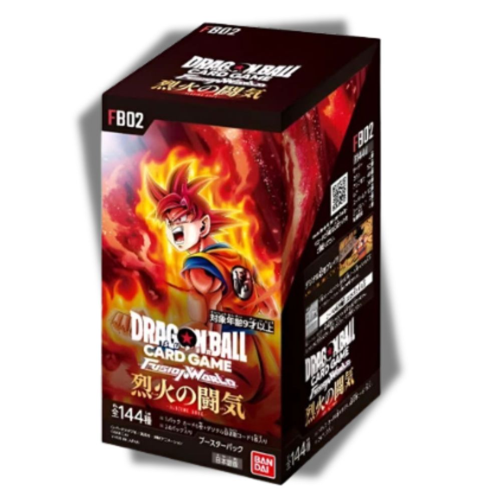 Dragon Ball Super Fusion World Blazing Aura [FB02] Japanese Booster Box
