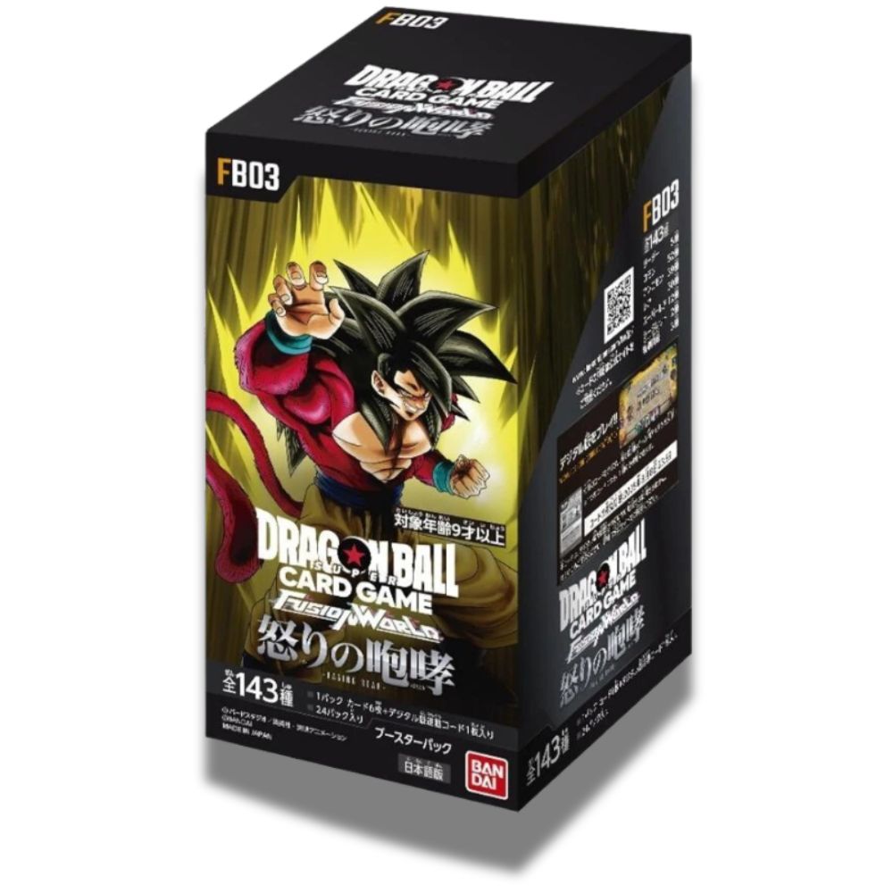 Dragon Ball Super Fusion World Raging Roar [FB03] Japanese Booster Box
