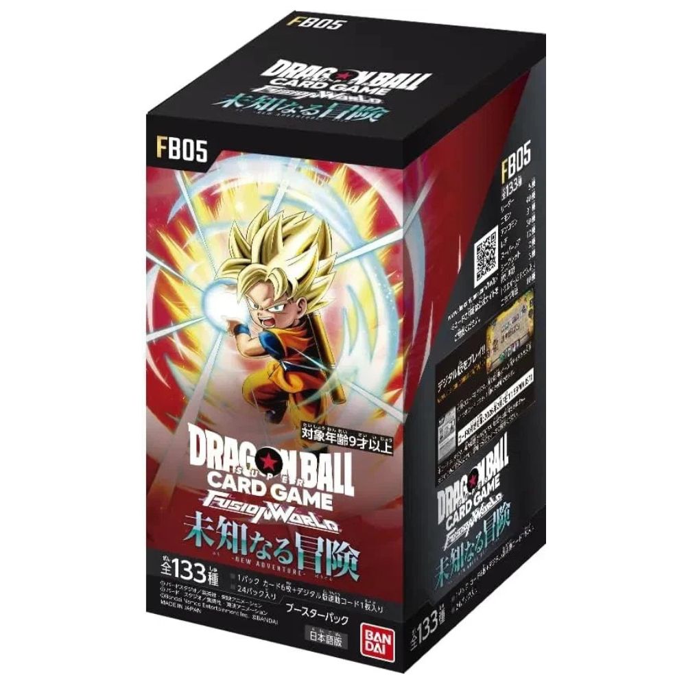 Dragon Ball Super Fusion World New Adventure [FB05] Japanese Booster Box