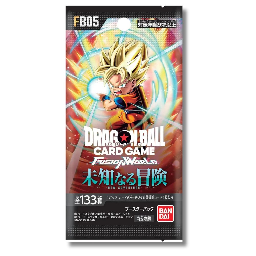 Dragon Ball Super Fusion World New Adventure [FB05] Japanese Booster Pack