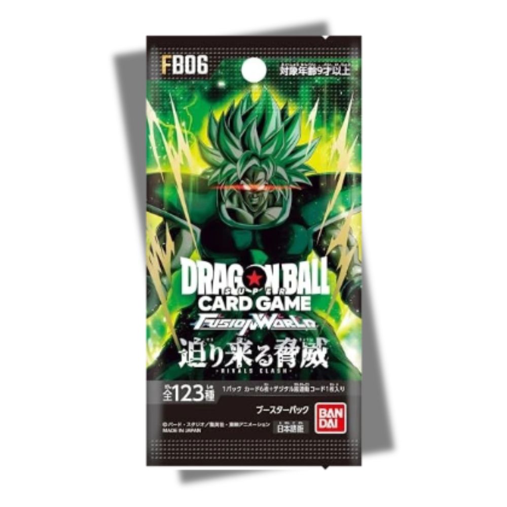 Dragon Ball Super Fusion World Rivals Clash [FB06] Japanese Booster Pack