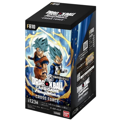 DRAGON BALL SUPER TCG: FB10 Japanese Booster Box - Fusion World Cross Force -