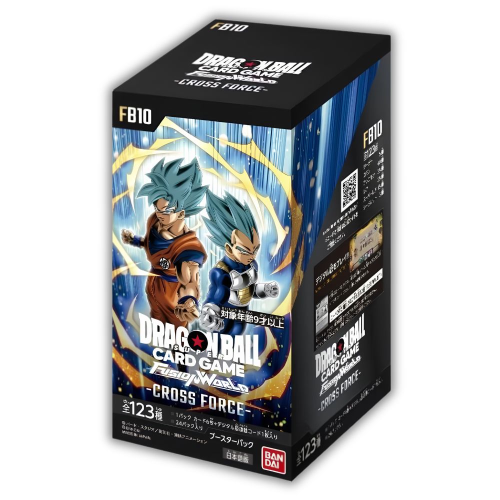 DRAGON BALL SUPER TCG: FB10 Japanese Booster Box - Fusion World Cross Force -