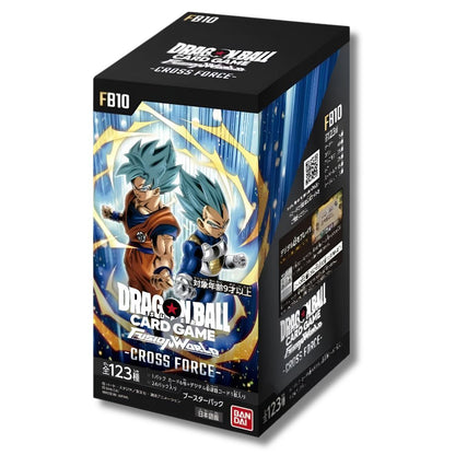 DRAGON BALL SUPER TCG: FB10 Japanese Booster Box - Fusion World Cross Force -