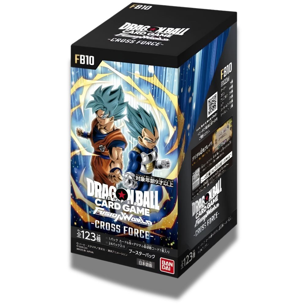 DRAGON BALL SUPER TCG: FB10 Japanese Booster Box - Fusion World Cross Force -
