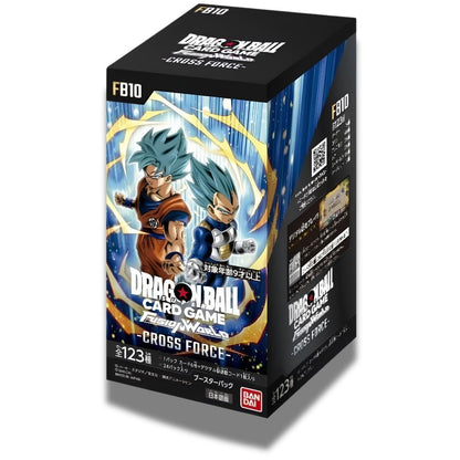 DRAGON BALL SUPER TCG: FB10 Japanese Booster Box - Fusion World Cross Force -