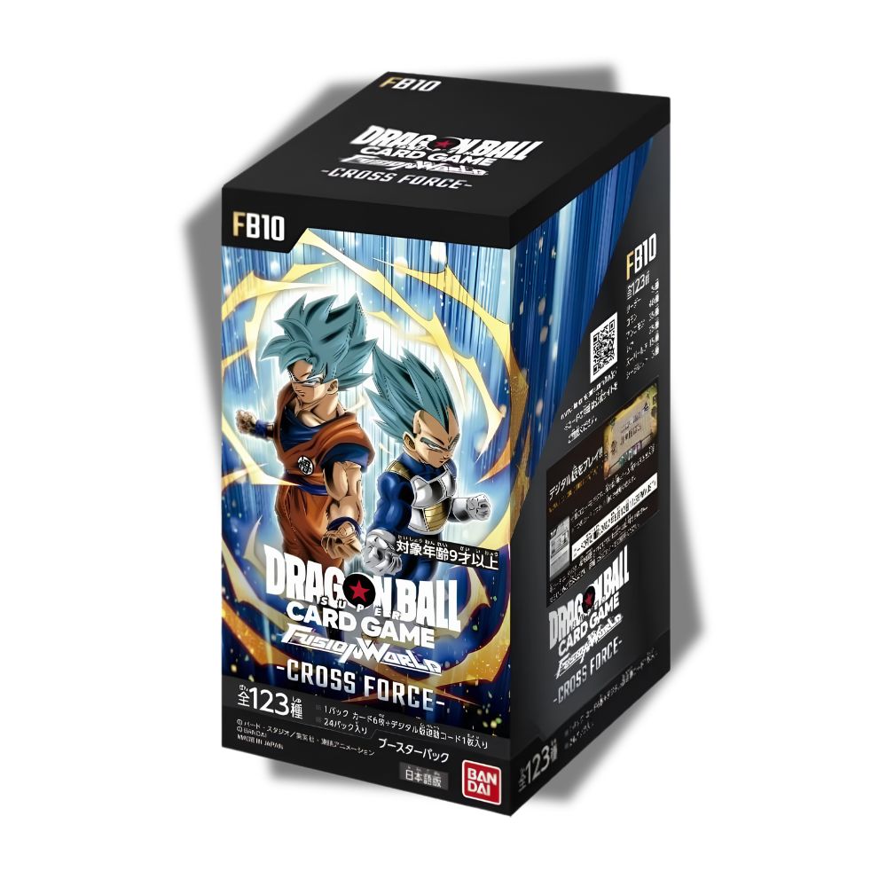 DRAGON BALL SUPER TCG: FB10 Japanese Booster Box - Fusion World Cross Force -