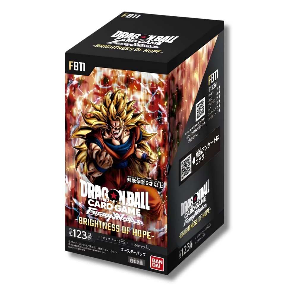 DRAGON BALL SUPER TCG: FB11 Japanese Booster Box - Brightness of Hope -