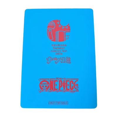 ONE PIECE Luffy Metakira Natsucomi Summer Comic 2026 Promo Eiichiro Oda Japanese Promo Card