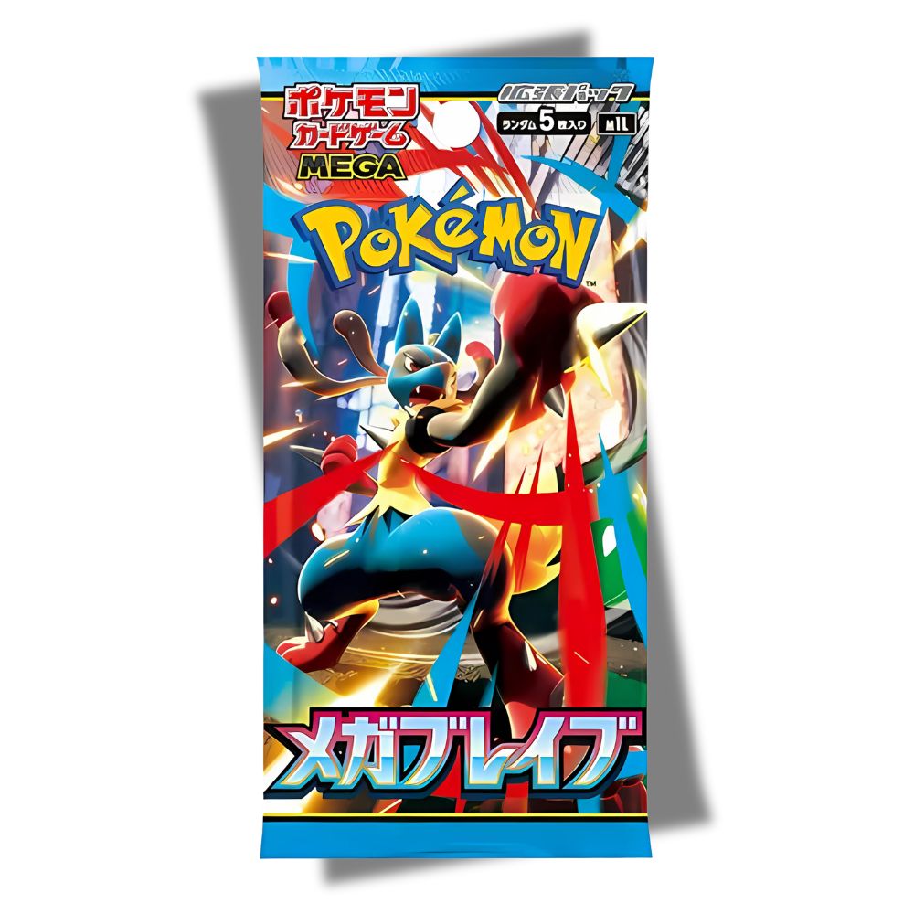 POKEMON TCG: Mega Brave Japanese Booster Pack (X10 PACKS) - M1L