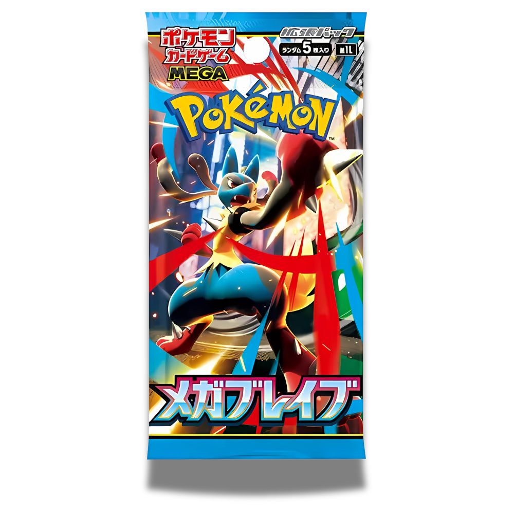 POKEMON TCG: Mega Brave Japanese Booster Pack (X10 PACKS) - M1L