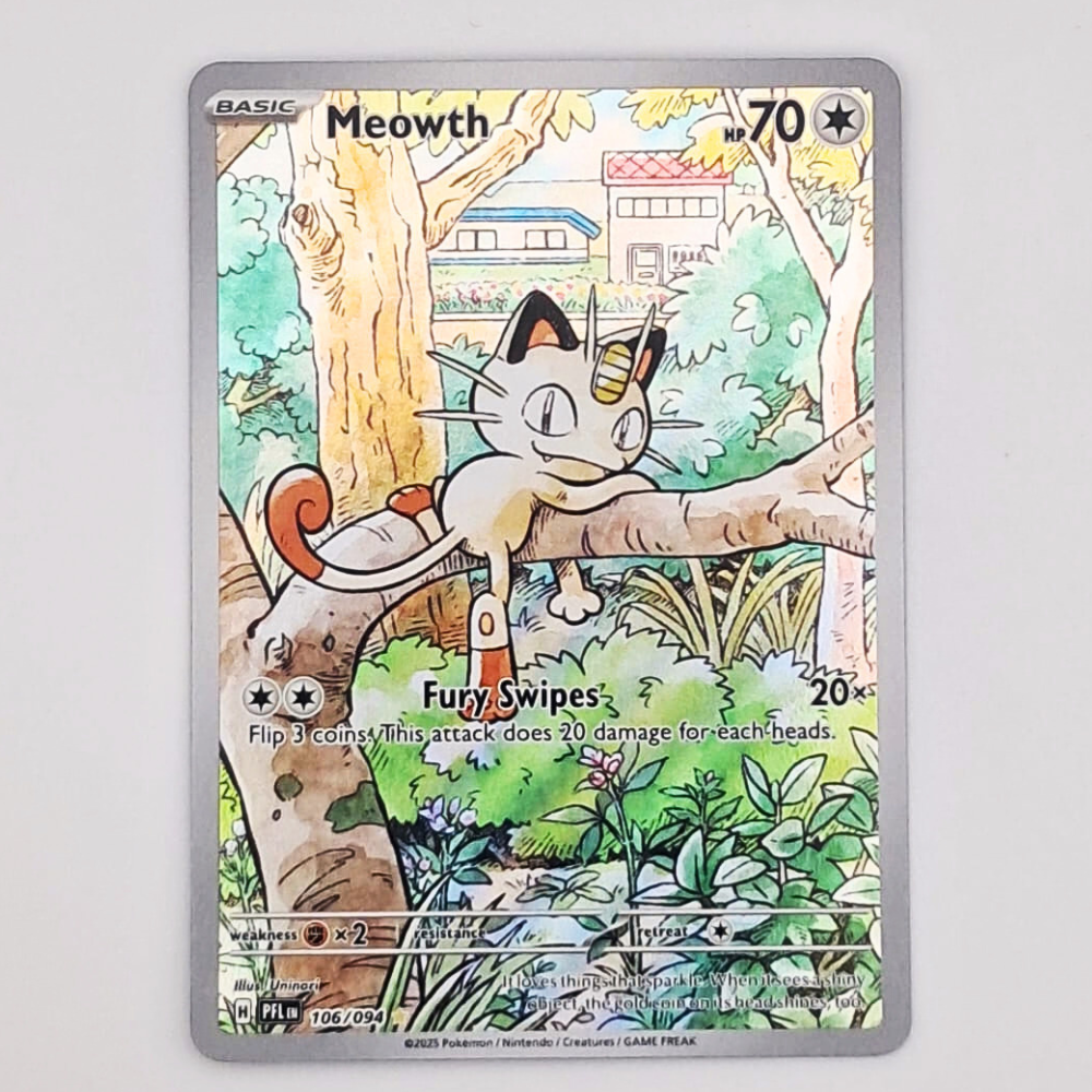 (Pre-owned) English Meowth IR 106/094 - Phantasmal Flames - Near Mint