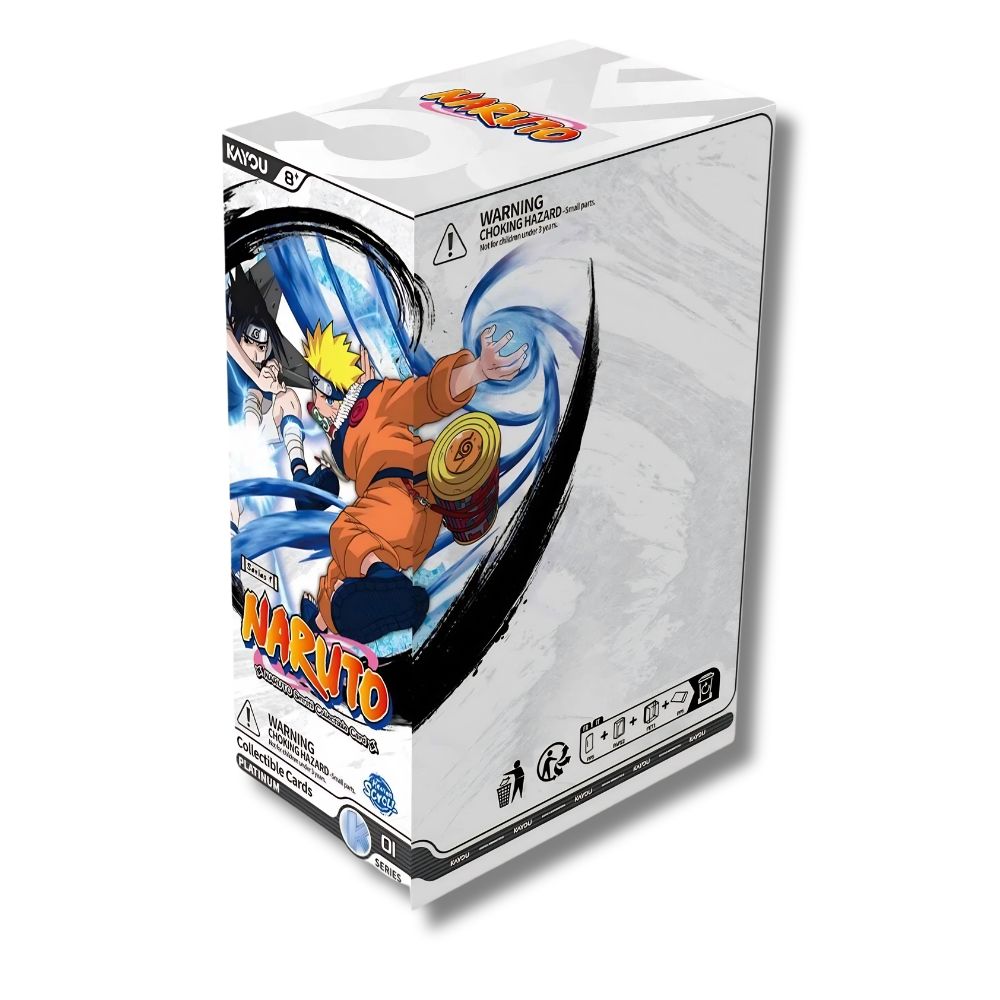 KAYOU-NARUTO TCG: Series 01 Heaven Scroll English Booster Box - Smriti Collectible Cards -