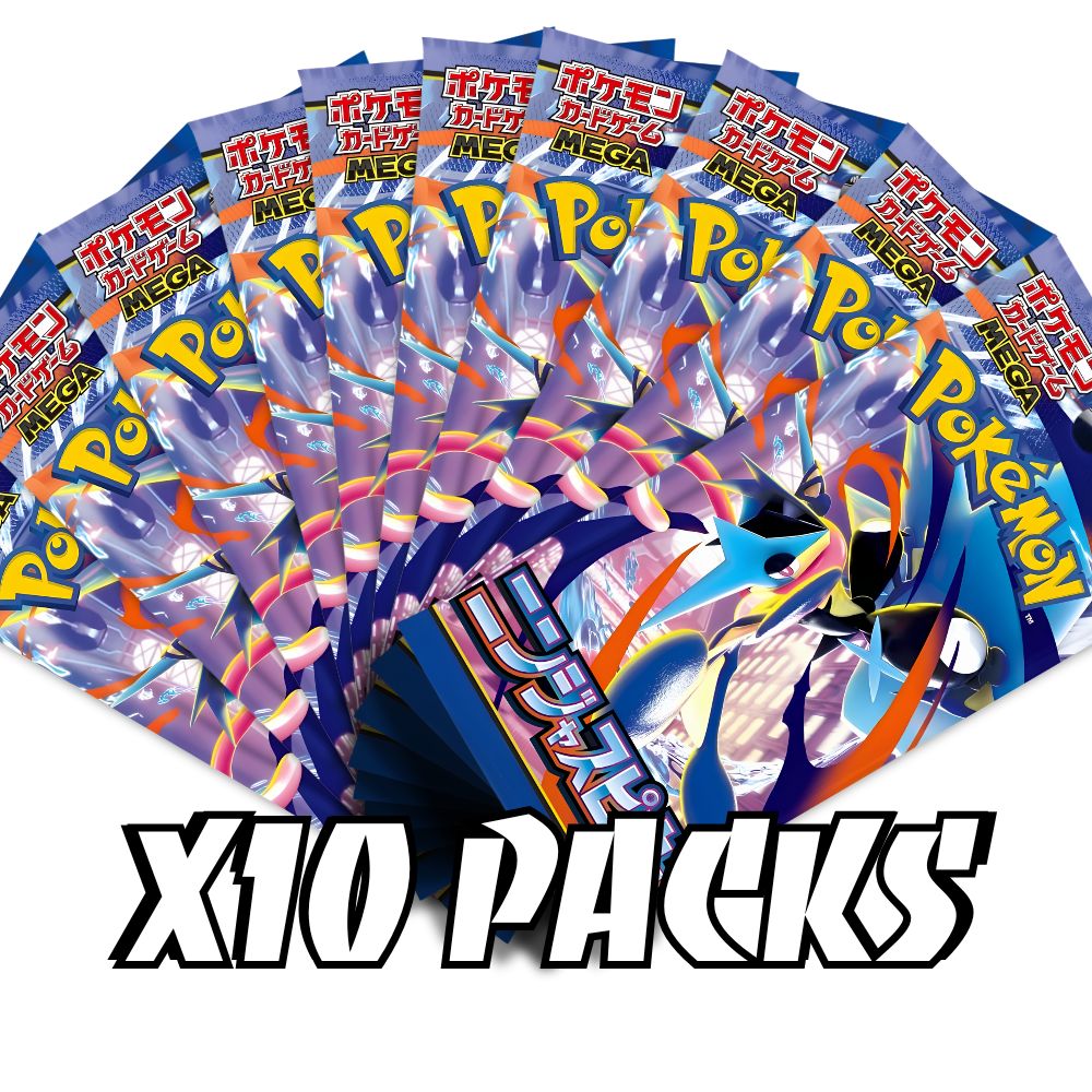 POKEMON TCG: Ninja Spinner Japanese Booster Pack (X10 PACKS) - M4 -