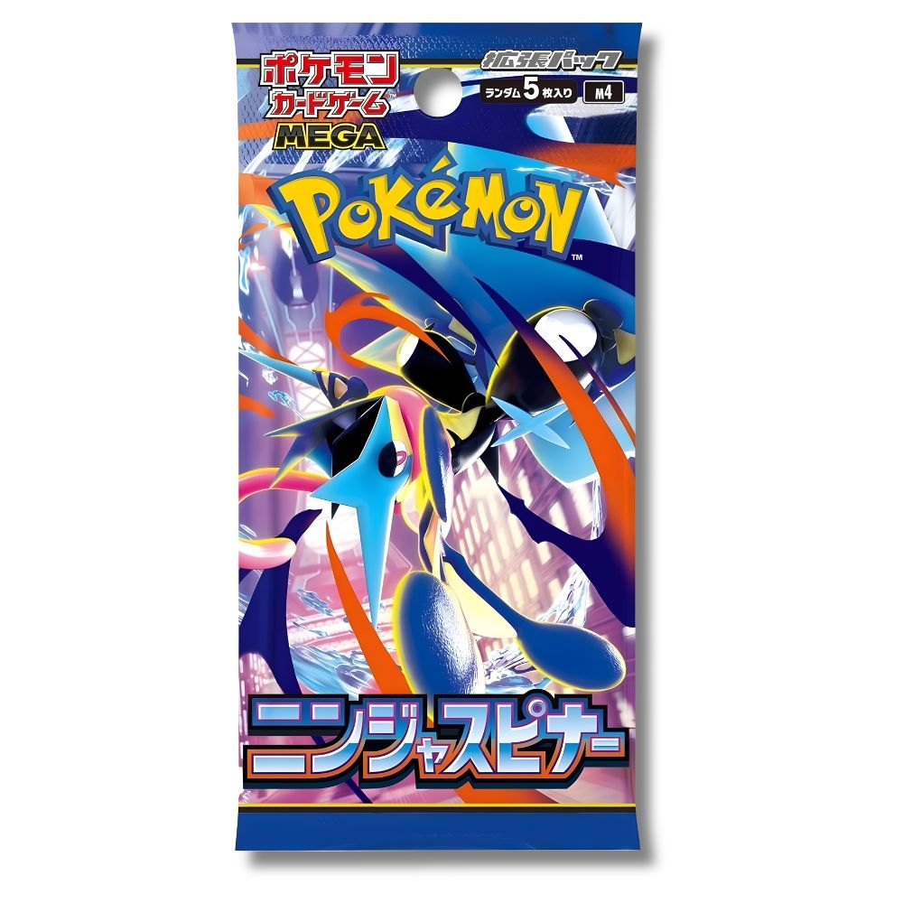 POKEMON TCG: Ninja Spinner Japanese Booster Pack (X10 PACKS) - M4 -