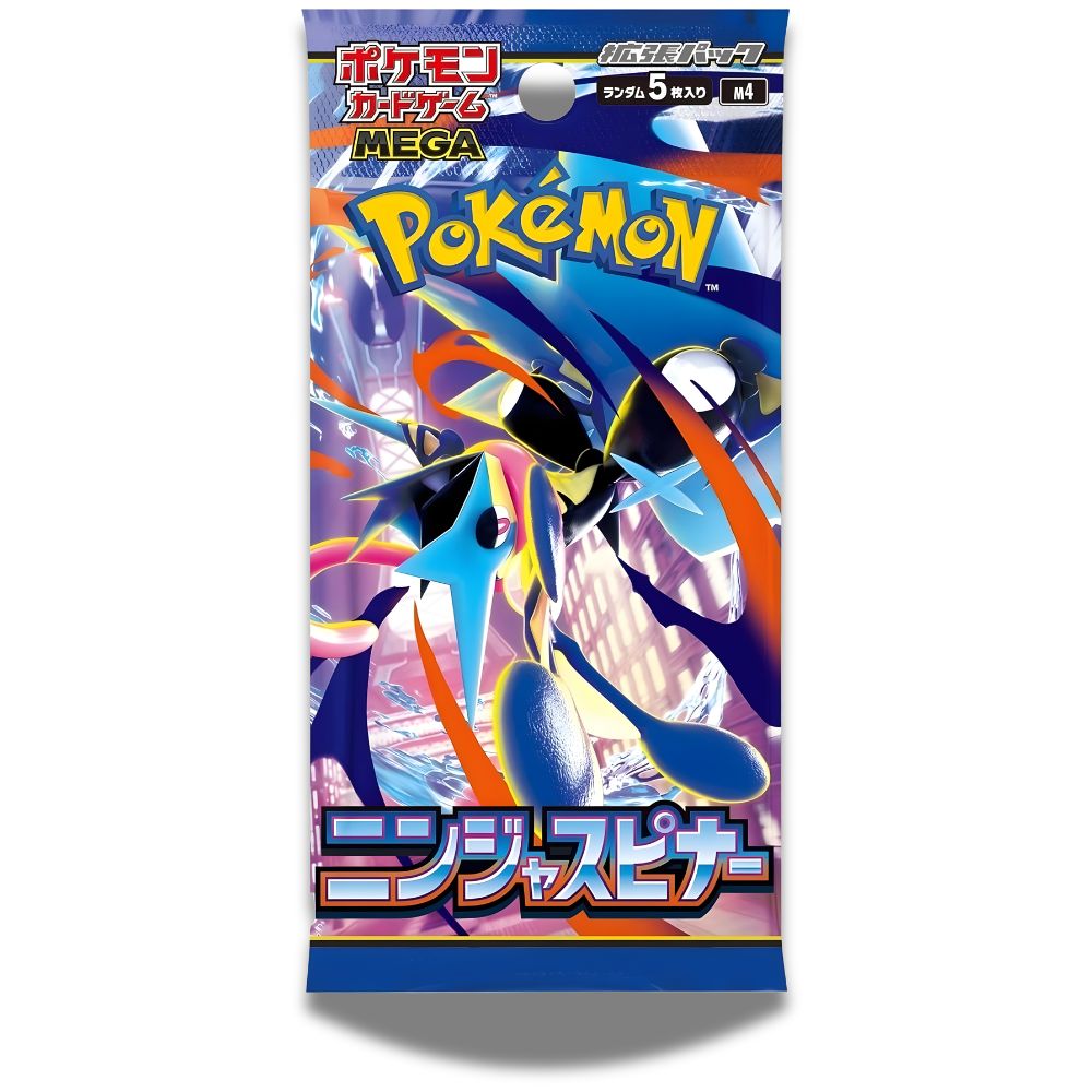 POKEMON TCG: Ninja Spinner Japanese Booster Pack (X10 PACKS) - M4 -