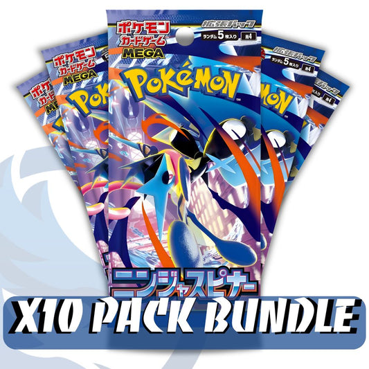 POKÉMON TCG: Ninja Spinner Japanese Booster Pack Bundle [M4] - [x10 Packs]