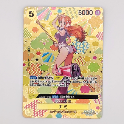 (Pre-owned) Japanese Nami SP OP08-106 (OP09)-  Emperors in the New World - Near Mint