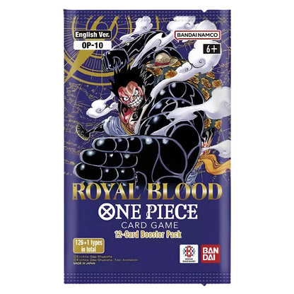 ONE PIECE TCG: OP-10 English Booster Pack Bundle (X8 PACKS) - Royal Blood -