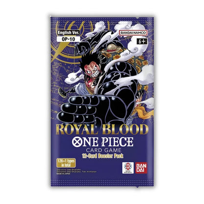 ONE PIECE TCG: OP-10 English Booster Pack Bundle (X8 PACKS) - Royal Blood -