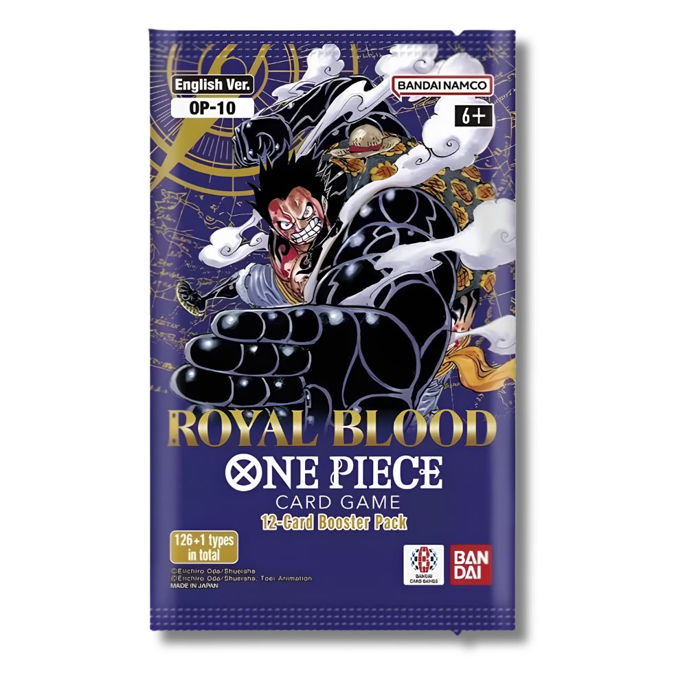 ONE PIECE TCG: OP-10 English Booster Pack Bundle (X8 PACKS) - Royal Blood -