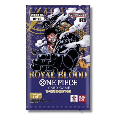 ONE PIECE TCG: OP-10 English Booster Pack Bundle (X8 PACKS) - Royal Blood -