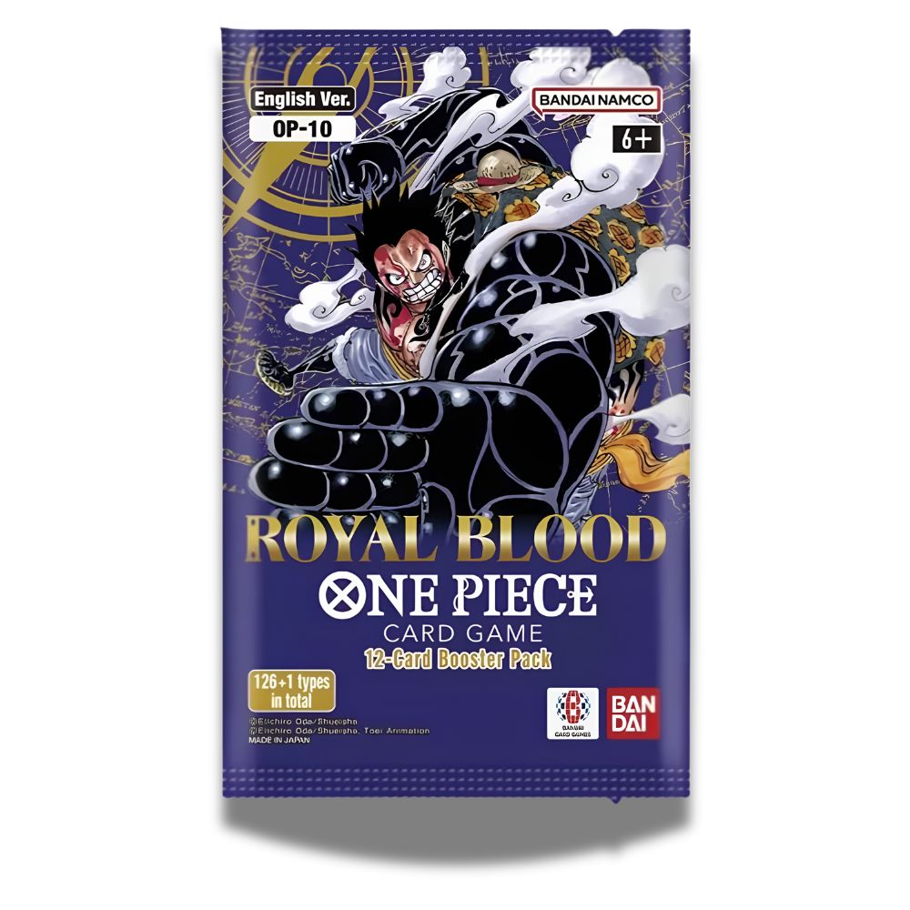 ONE PIECE TCG: OP-10 English Booster Pack Bundle (X8 PACKS) - Royal Blood -