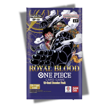 ONE PIECE TCG: OP-10 English Booster Pack Bundle (X8 PACKS) - Royal Blood -