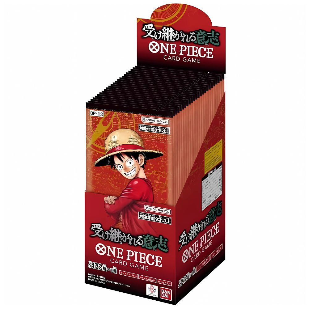 One Piece [OP13] Inherited Will Booster Box - Japanese