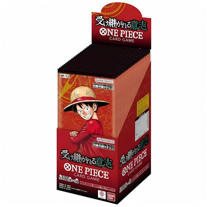 One Piece [OP13] Inherited Will Booster Box - Japanese