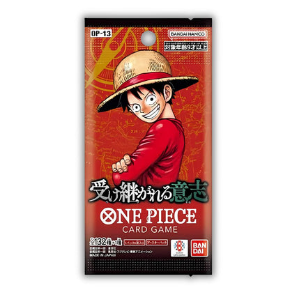 ONE PIECE TCG: OP-13 Japanese Booster Pack Bundle (X8 PACKS) - Inherited Will -