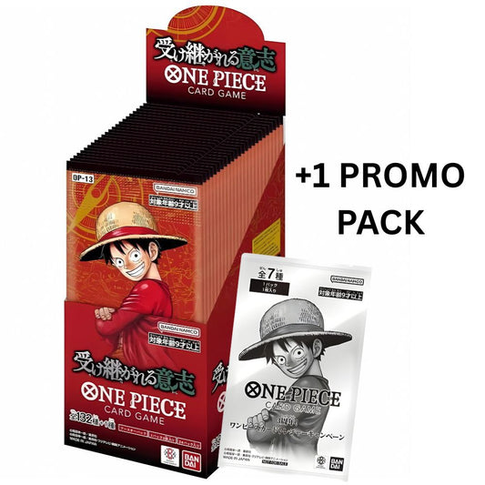 One Piece [OP13] Inherited Will Booster Box +1 Promo Pack - Japanese