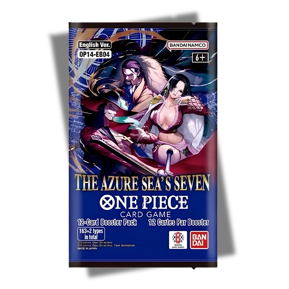 ONE PIECE TCG: OP-14 English Booster Pack Bundle (X8 PACKS) - The Azure Sea’s Seven -