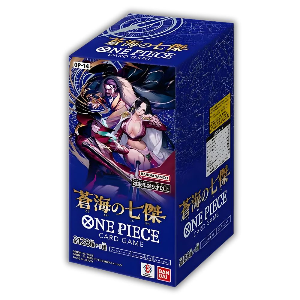 ONE PIECE TCG: OP-14 Japanese Booster Box - The Azure Sea's Seven