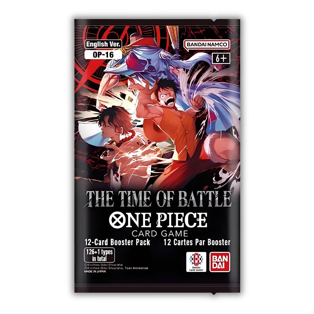 ONE PIECE TCG: OP-16 English Booster Pack Bundle (X8 PACKS) - The Time Of Battle -