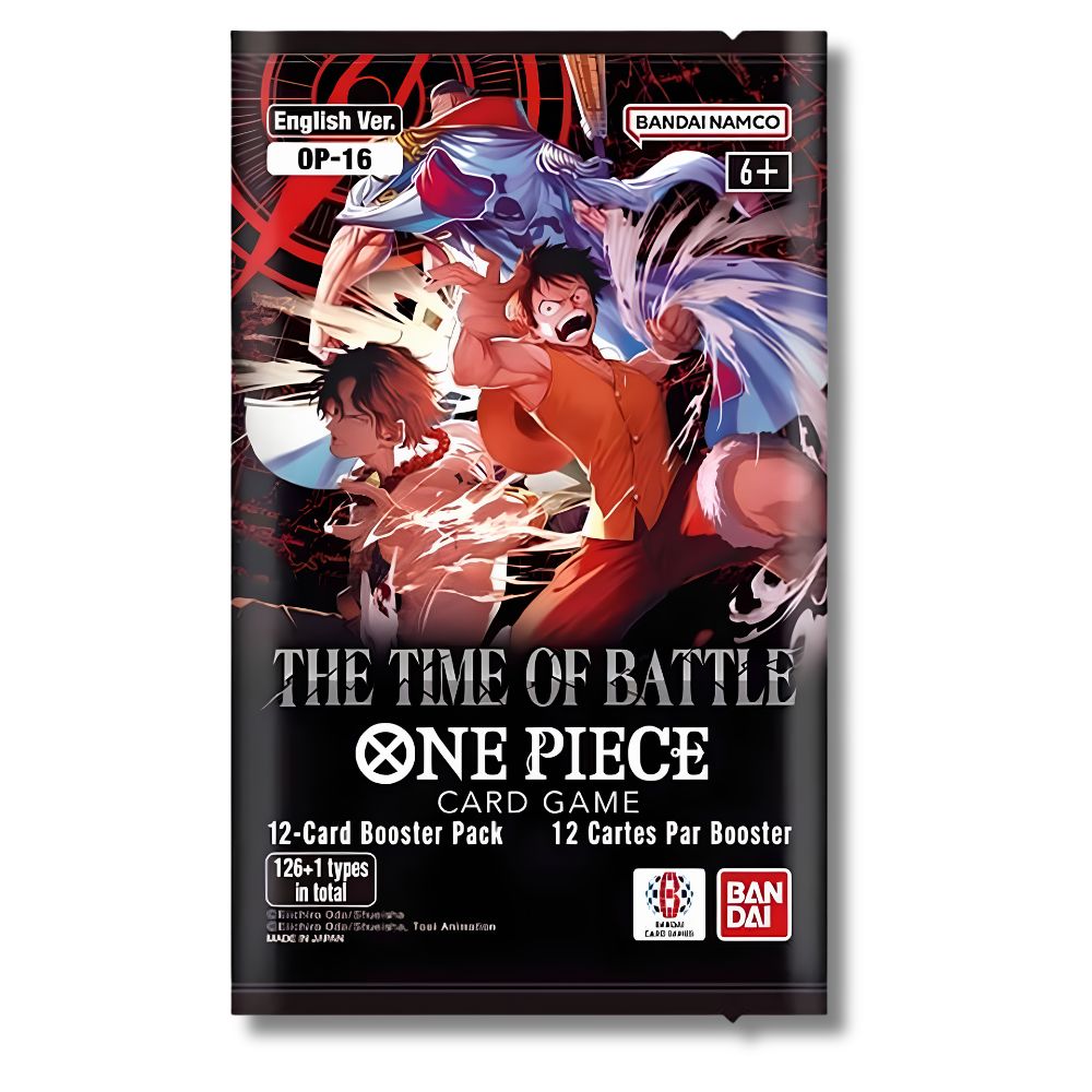 ONE PIECE TCG: OP-16 English Booster Pack Bundle (X8 PACKS) - The Time Of Battle -