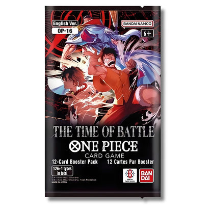 ONE PIECE TCG: OP-16 English Booster Pack Bundle (X8 PACKS) - The Time Of Battle -