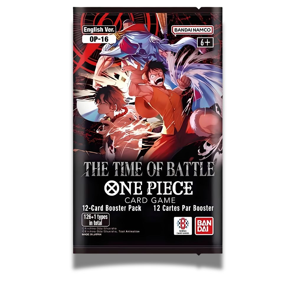 ONE PIECE TCG: OP-16 English Booster Pack Bundle (X8 PACKS) - The Time Of Battle -