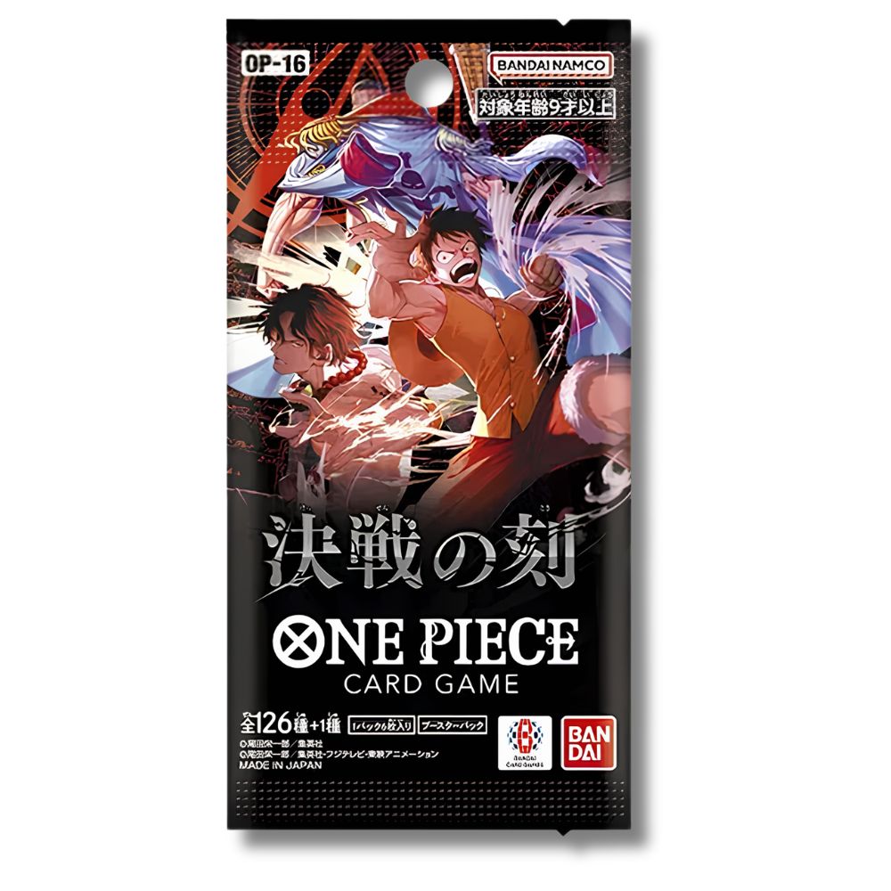 ONE PIECE TCG: OP-16 Japanese Booster Pack Bundle (X8 PACKS) - The Time Of Battle -