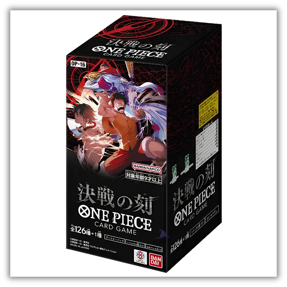 ONE PIECE TCG: OP-16 Japanese Booster Box - The Time Of Battle -
