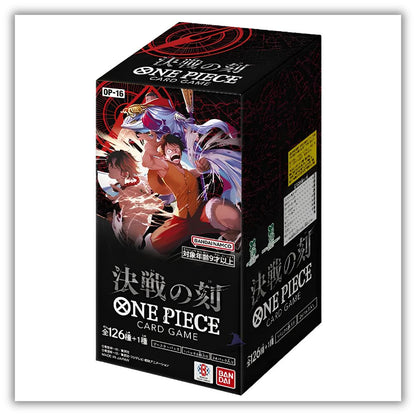 ONE PIECE TCG: OP-16 Japanese Booster Box - The Time Of Battle -