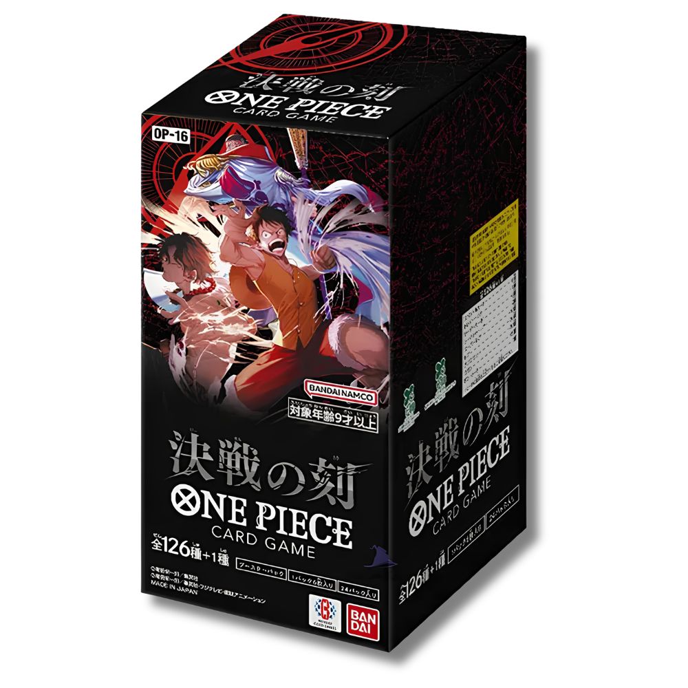 ONE PIECE TCG: OP-16 Japanese Booster Box - The Time Of Battle -
