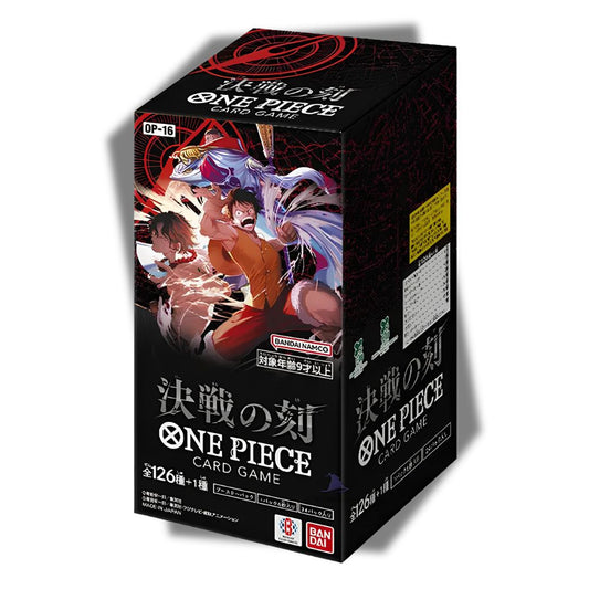 ONE PIECE TCG: OP-16 Japanese Booster Box - The Time Of Battle -