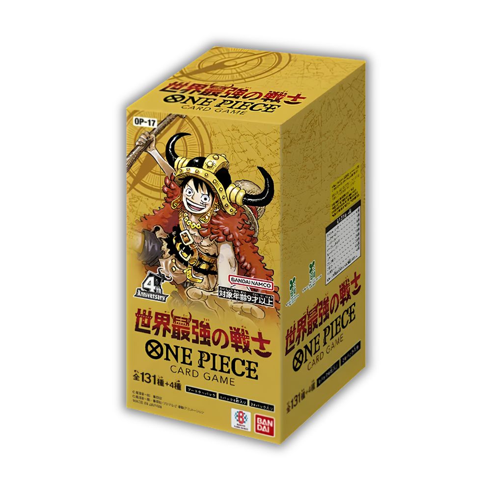ONE PIECE TCG: OP-17 Japanese Booster Box - The World's Strongest Warriors -