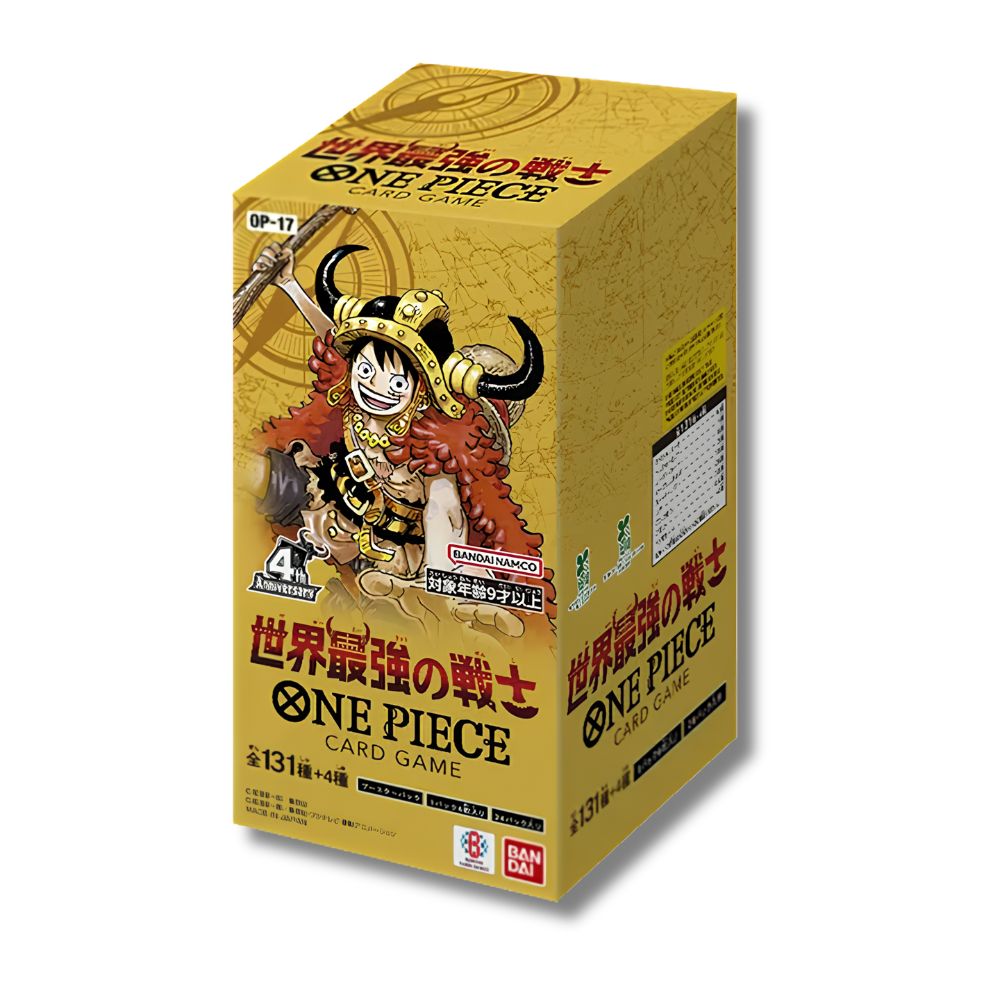 ONE PIECE TCG: OP-17 Japanese Booster Box - The World's Strongest Warriors -