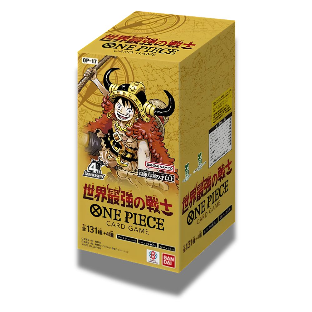 ONE PIECE TCG: OP-17 Japanese Booster Box - The World's Strongest Warriors -