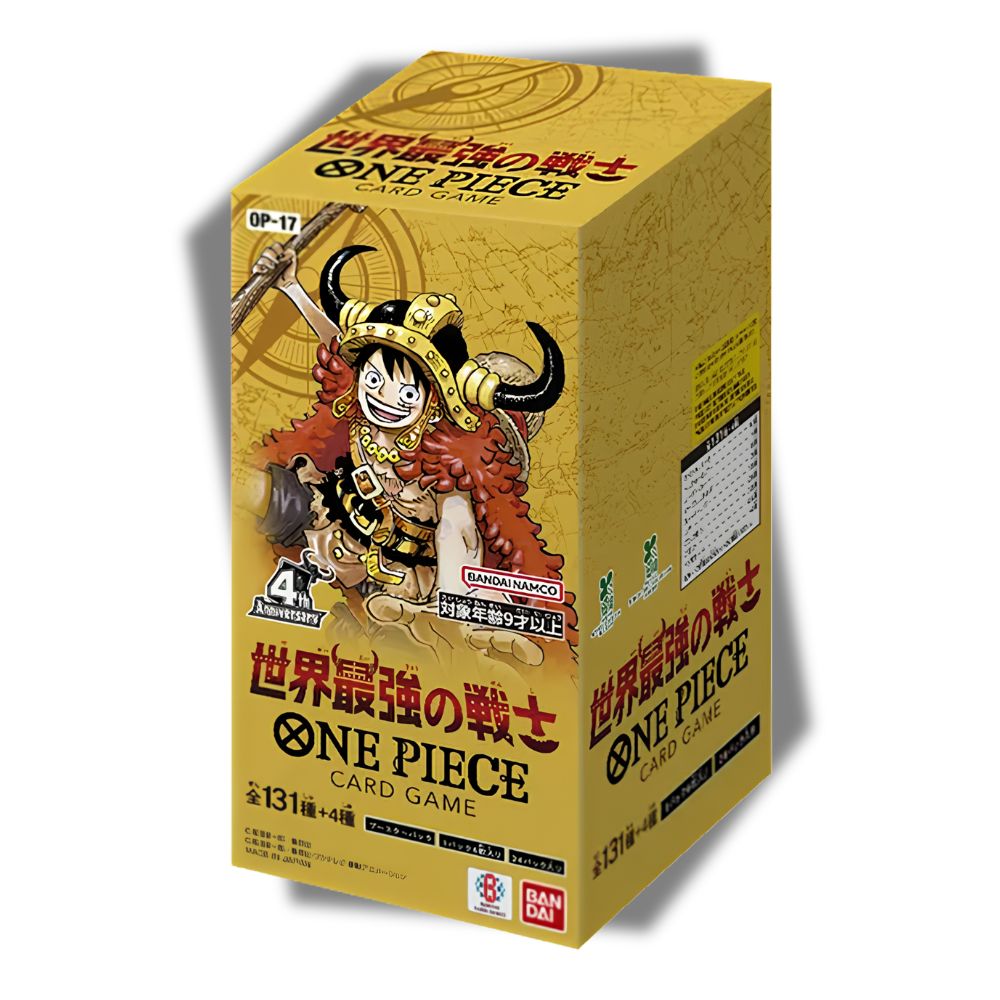 ONE PIECE TCG: OP-17 Japanese Booster Box - The World's Strongest Warriors -