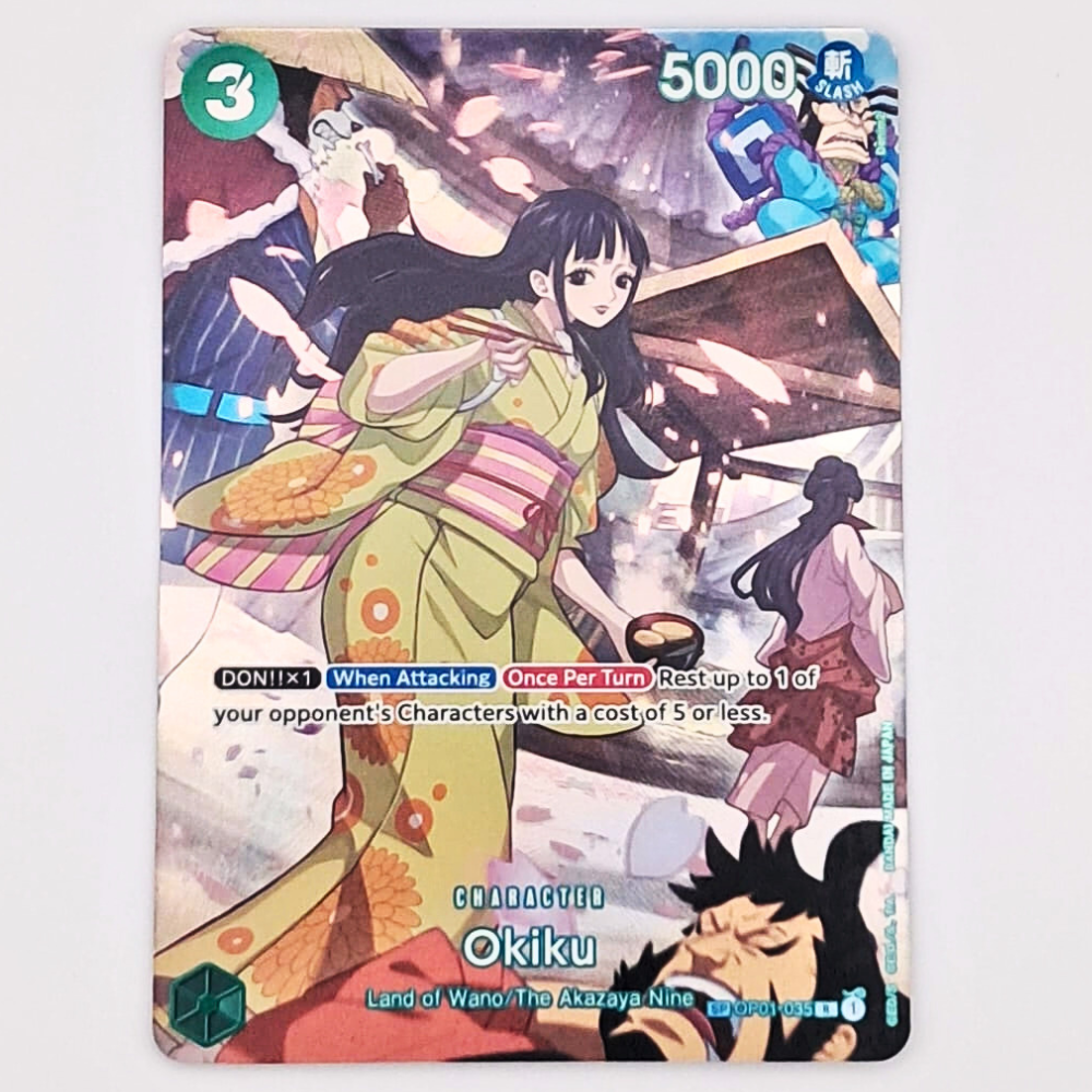 (Pre-owned) English Okiku SP OP01-035 - Romance Dawn - Mint/Near Mint