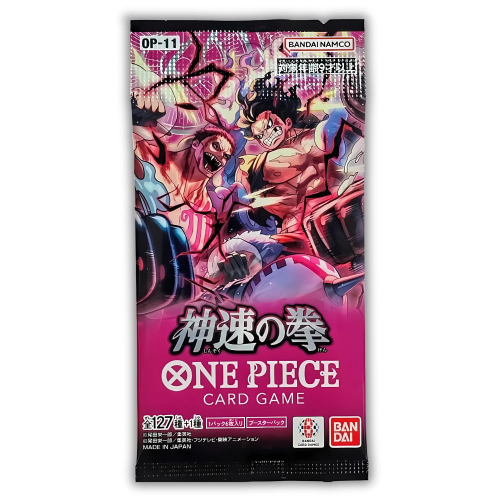 One Piece [OP11] Fist Of Divine Speed Booster Pack Japanese