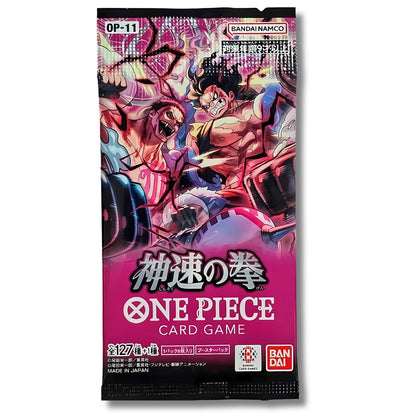 One Piece [OP11] Fist Of Divine Speed Booster Pack Japanese